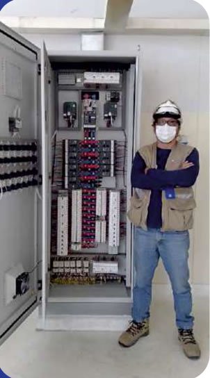 Instalación de sistemas de energía eléctrica y equipos de iluminación